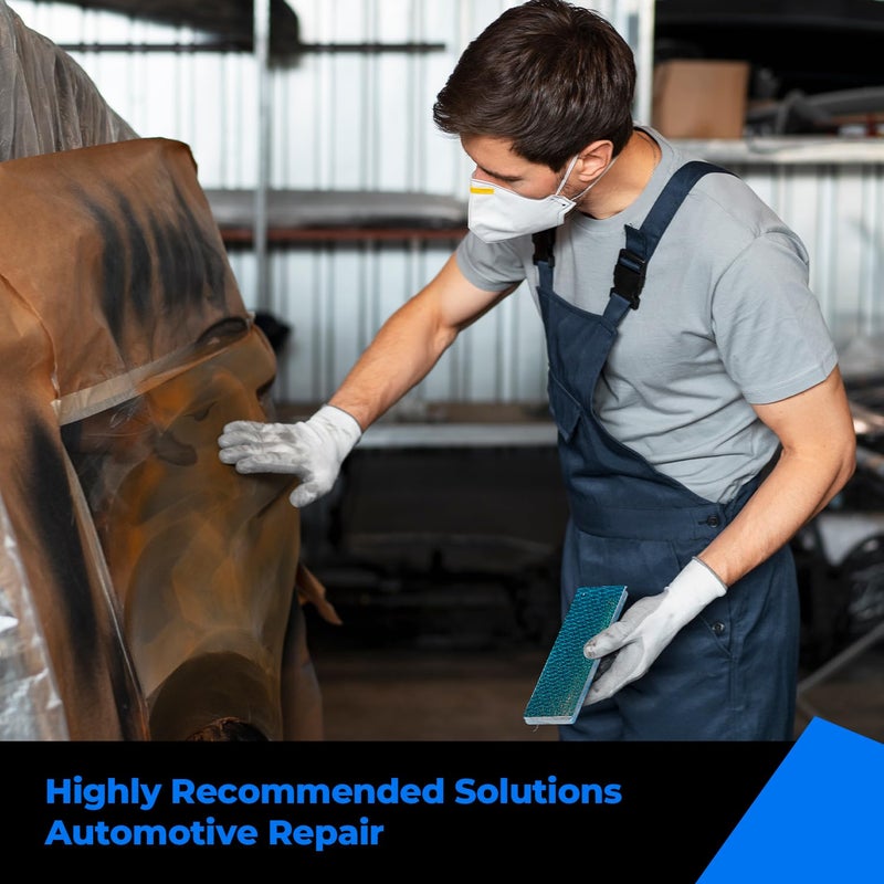 toolant Diamond Shape 400 Grit Sandpaper Roll, 2-3/4" Wide 10 Yard Longboard Self Adhesive PSA Stickyback Sand Paper for Woodworking, Metal, Plastic, Automotive, Sanding Blocks - Image 5